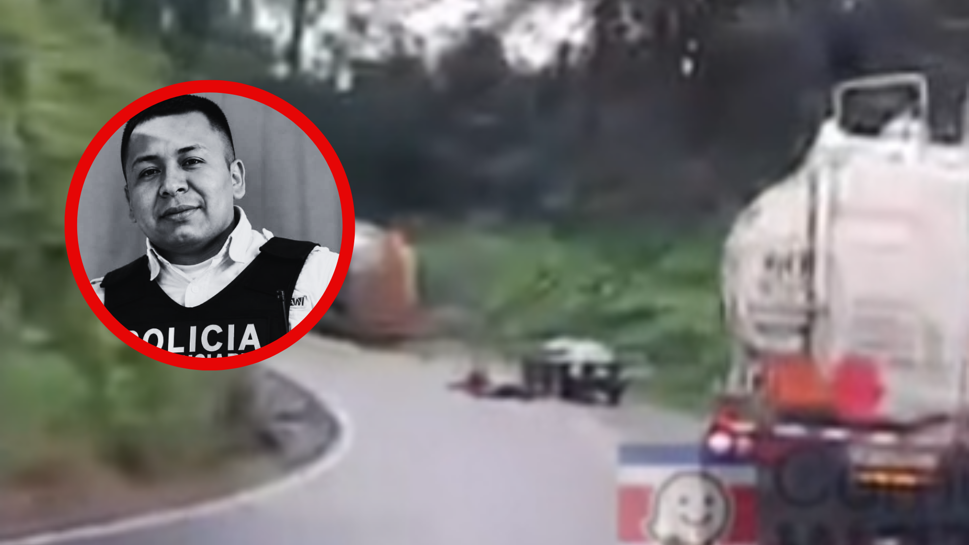 Así fue la trágica escena en la que murió querido policía en