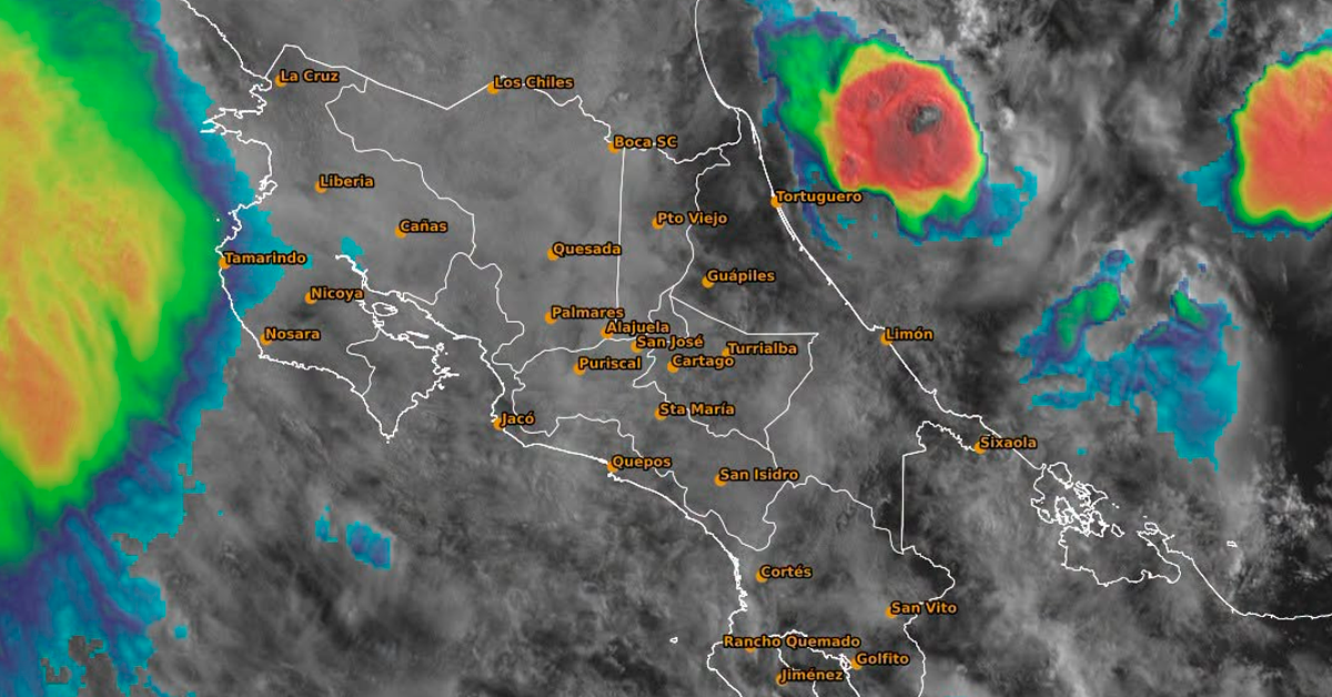 Tormenta tropical Cristina: IMN emite advertencia 