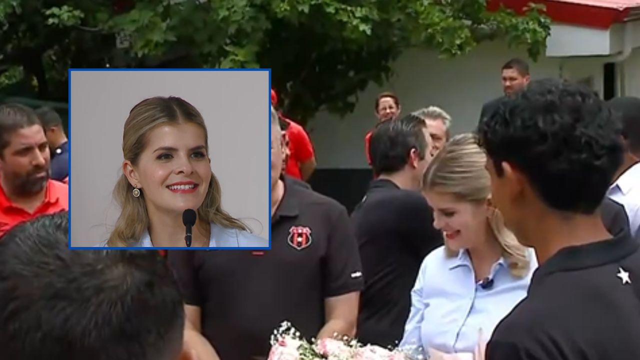 La presidenta Laura Fernández visitó el CAR de Alajuelense