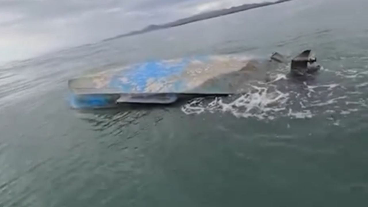 Impresionante imagen: Así encontraron a pescador q